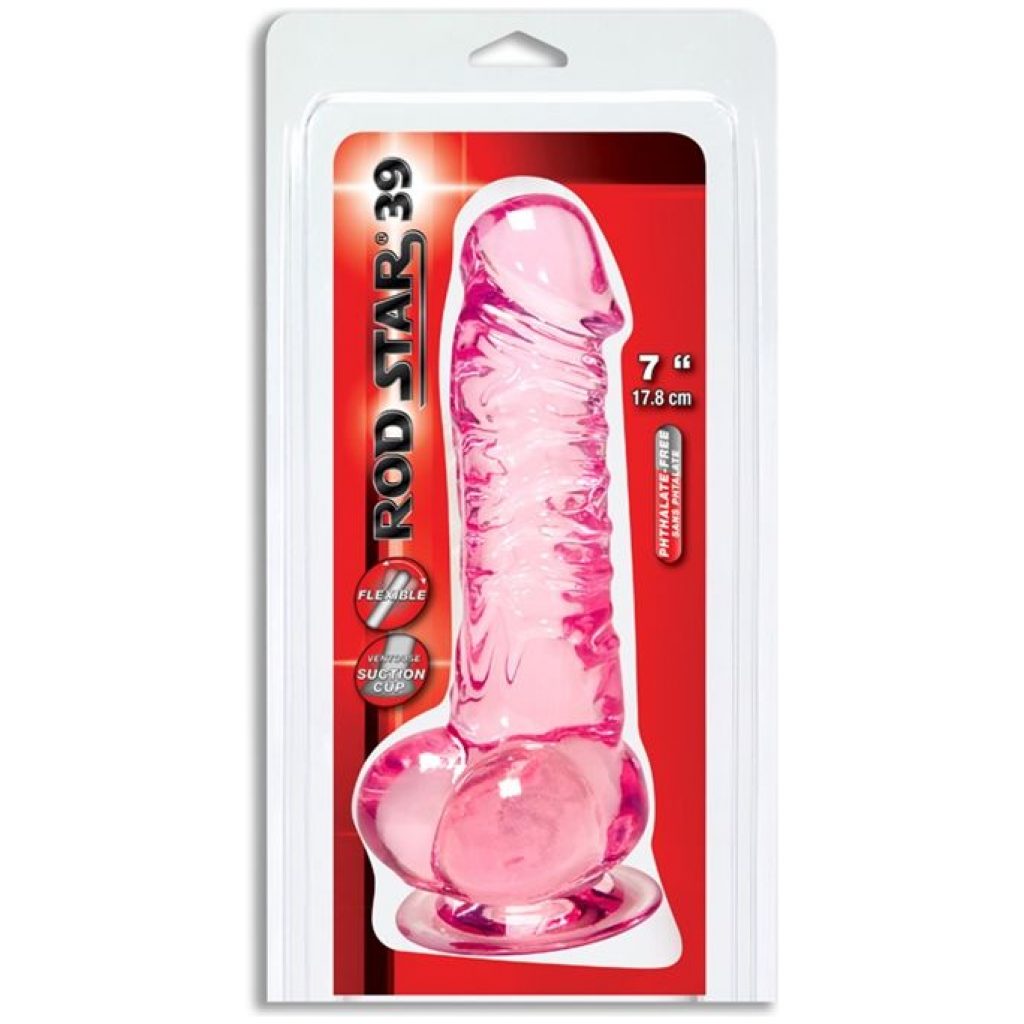 Dildo Chunky pink 7 inches - Image 2