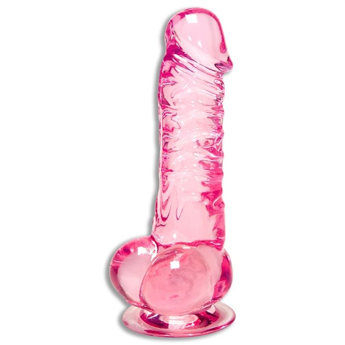 Dildo Chunky pink 7 inches - Image 3