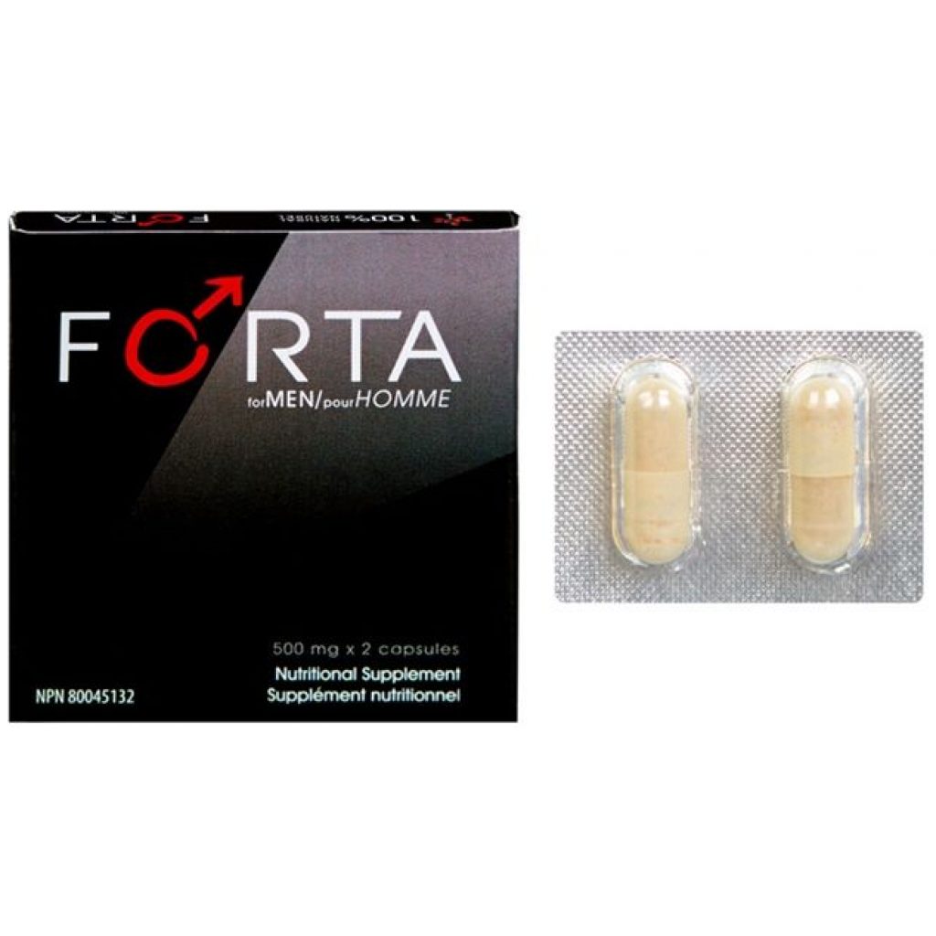 Stimulant Sexuel Forta Pour Homme 2 caps – Image 2