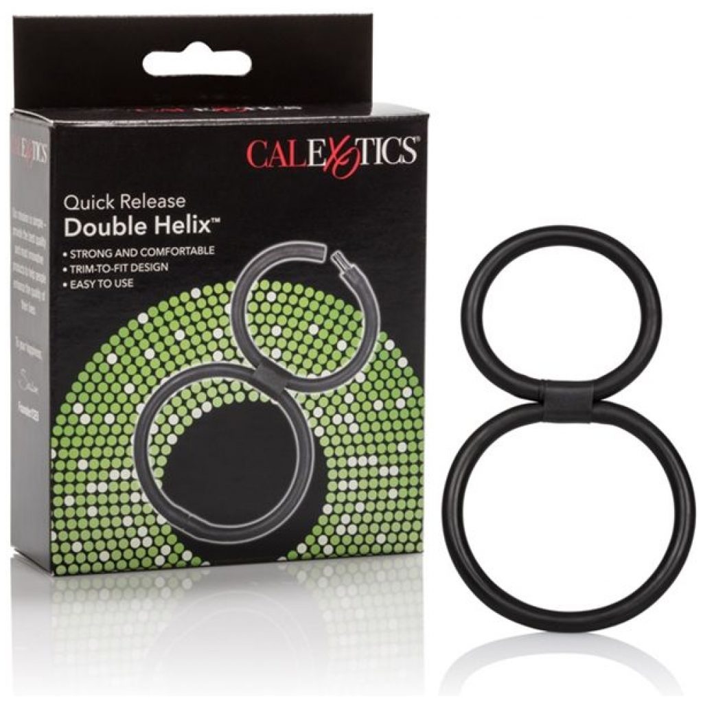 Cock ring double Helix quick release