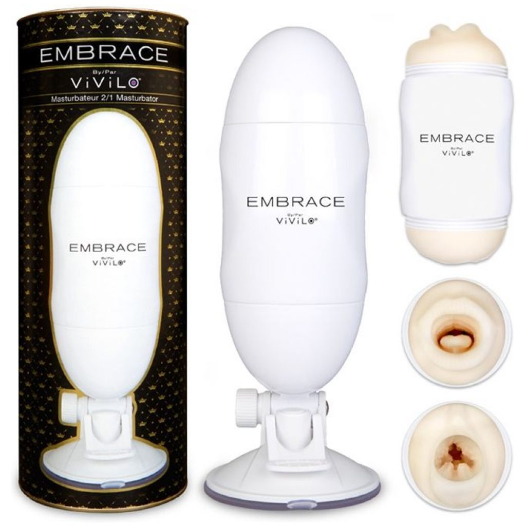 Embrace the masturbator for men by Vivilo that doesn’t lack of innovative features.