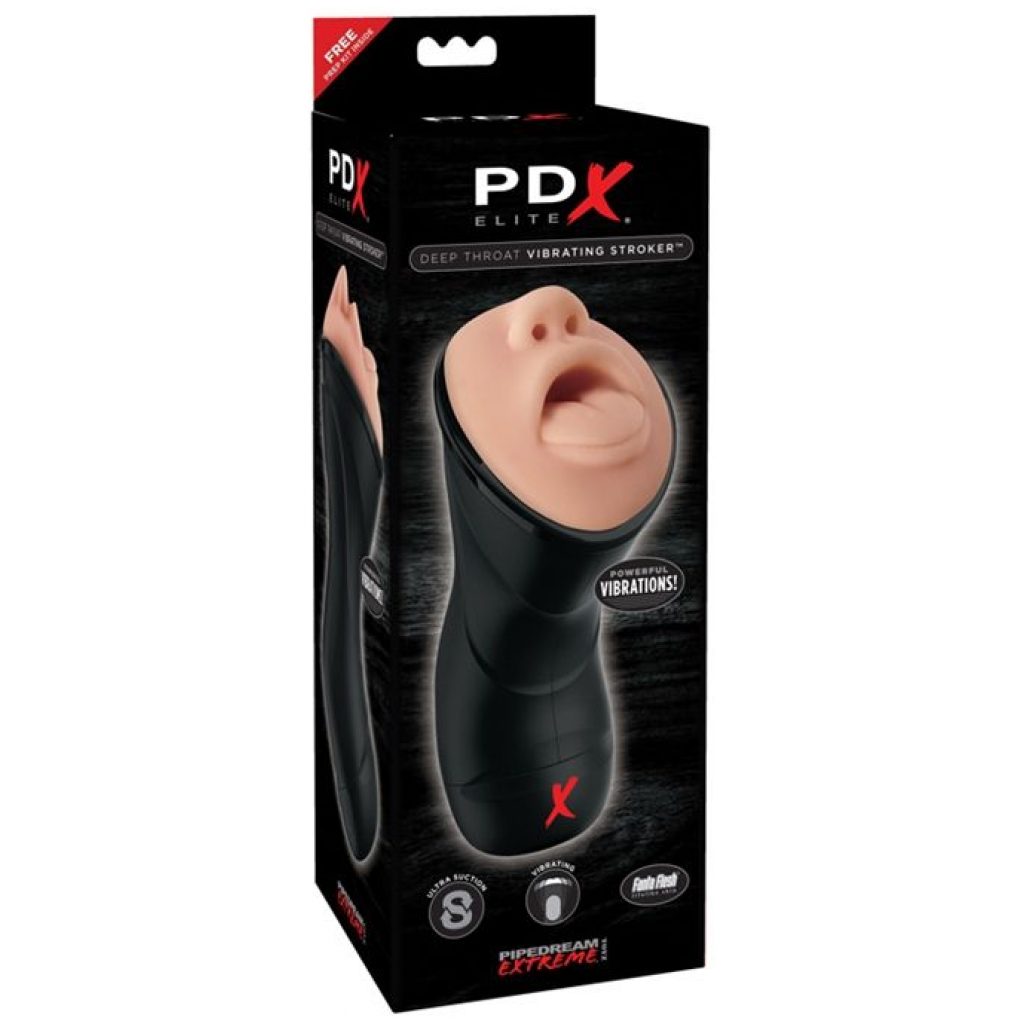 PDX elite Deep Throat vibrating male masturbator - Image 2