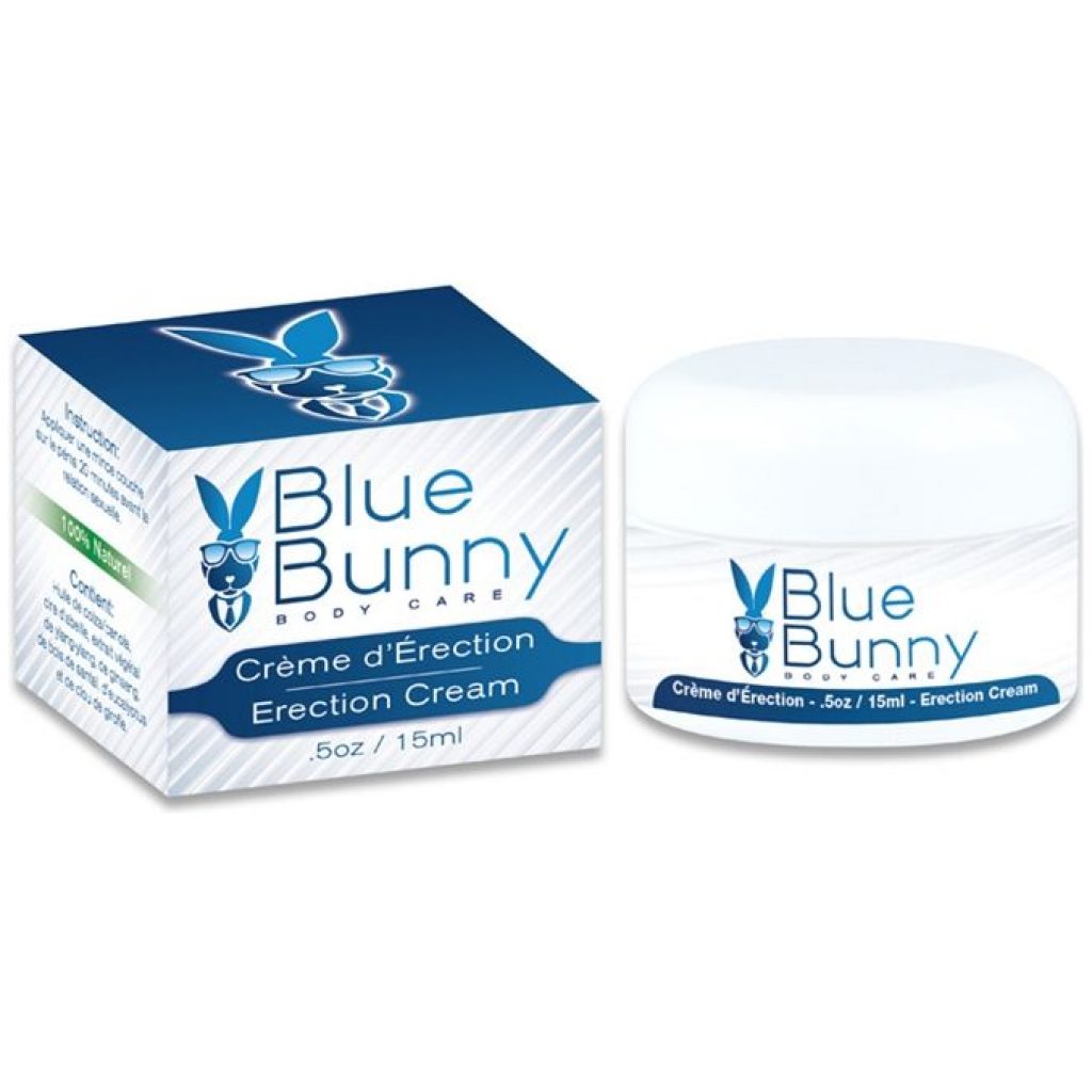 Boostez votre virilité avec la crème d’érection Blue Bunny !