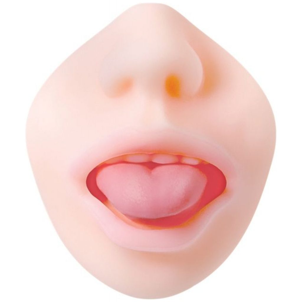 Very realistic mouth-shaped masturbator with DVD - Image 2