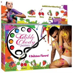 Edible body paint 4 flavors