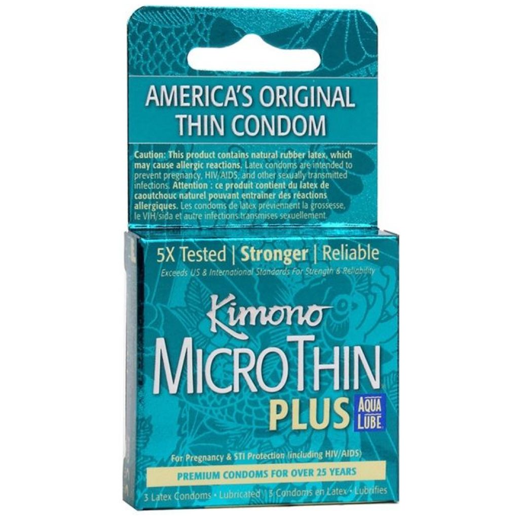 Kimono MicroThin Plus is one of the few condoms available with water based lubricant.