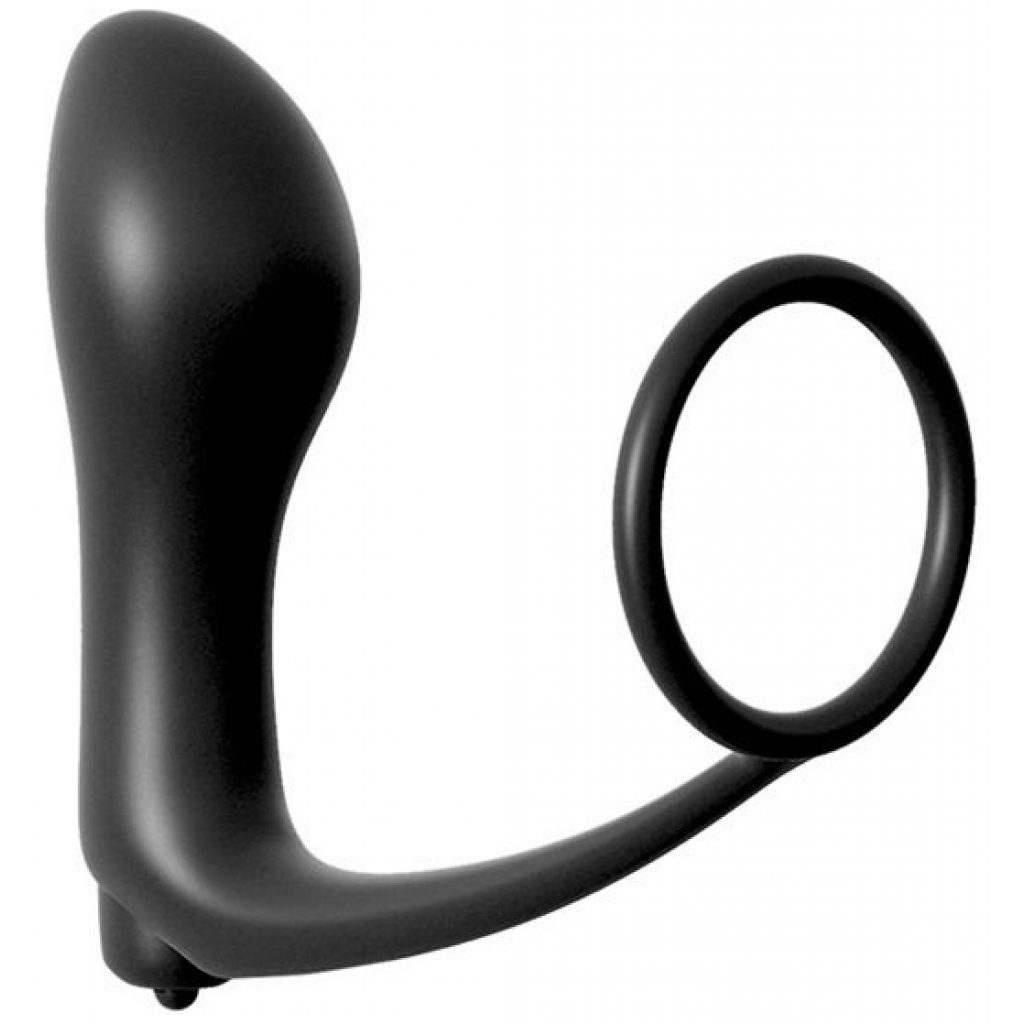 Vibrateur anal Ass-gasm avec anneau pénis – Image 2