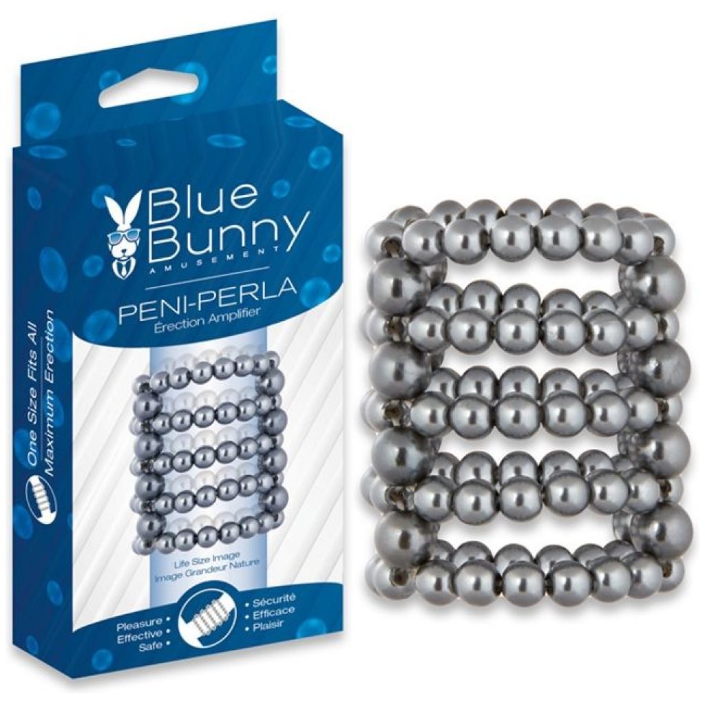 Peniperla Pleasure penis ring by Blue Bunny