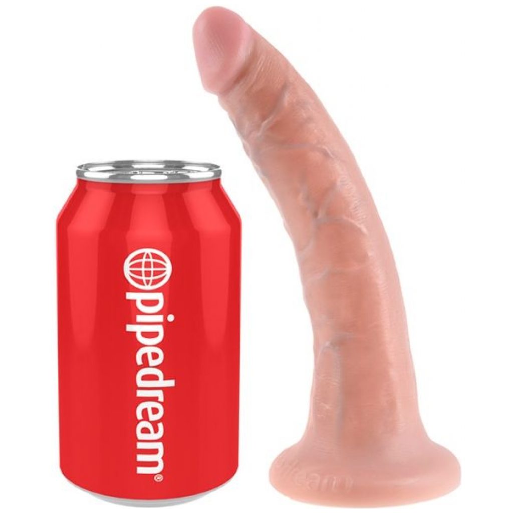 King Cock realistic dildo with suction cup 7 inches - Image 2