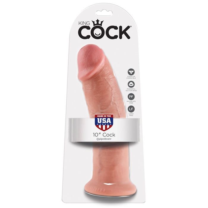 King Cock realistic dildo with suction cup 10 inches - Image 6