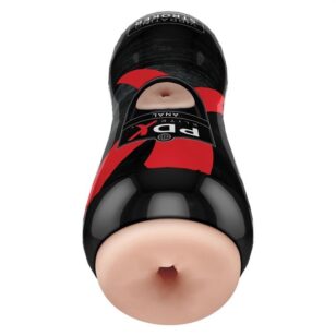 PDX elite vibrating stroker realistic anal