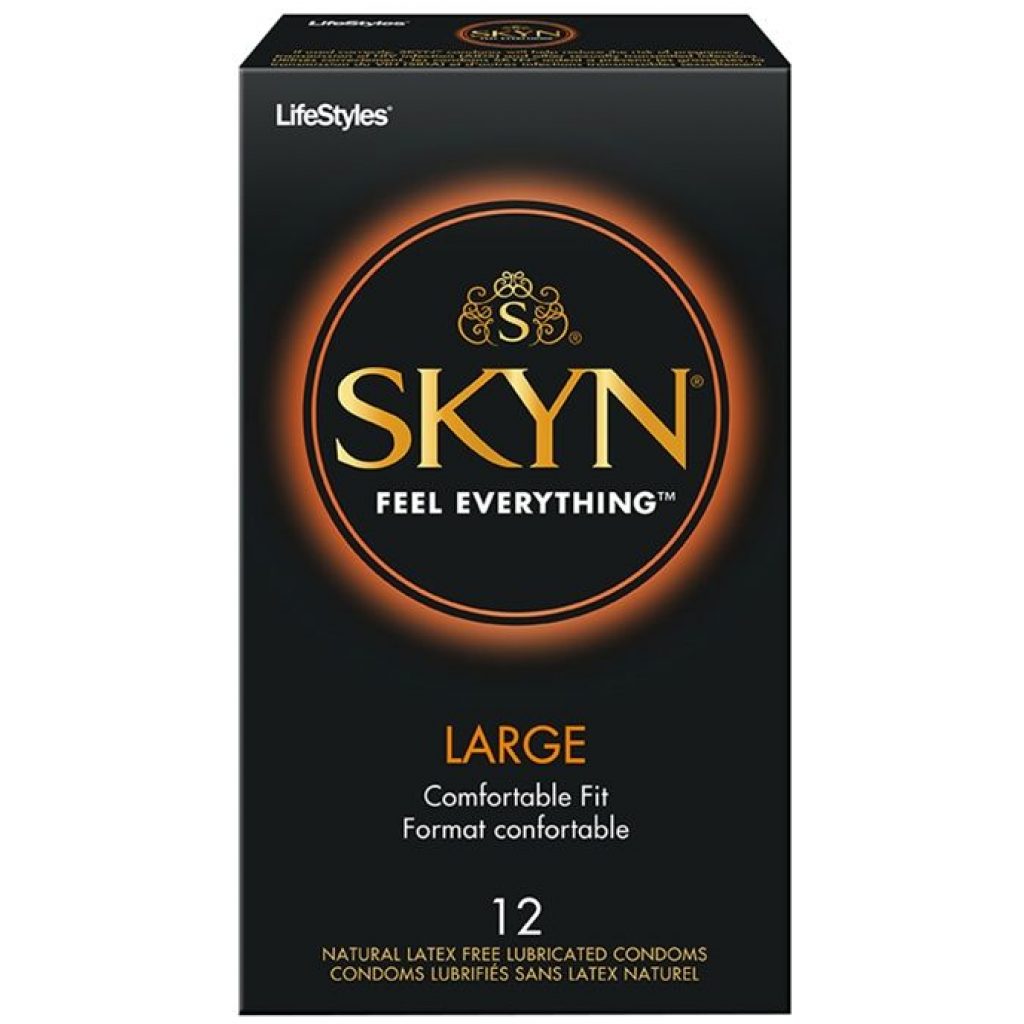 Condom SKYN Large is the ultimate in sensitivity, making you feel like you're wearing nothing at all.
