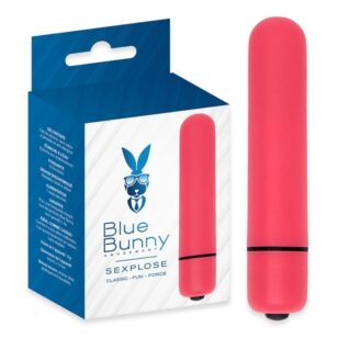 Sexplose Blue Bunny 10 function vibrating bullet