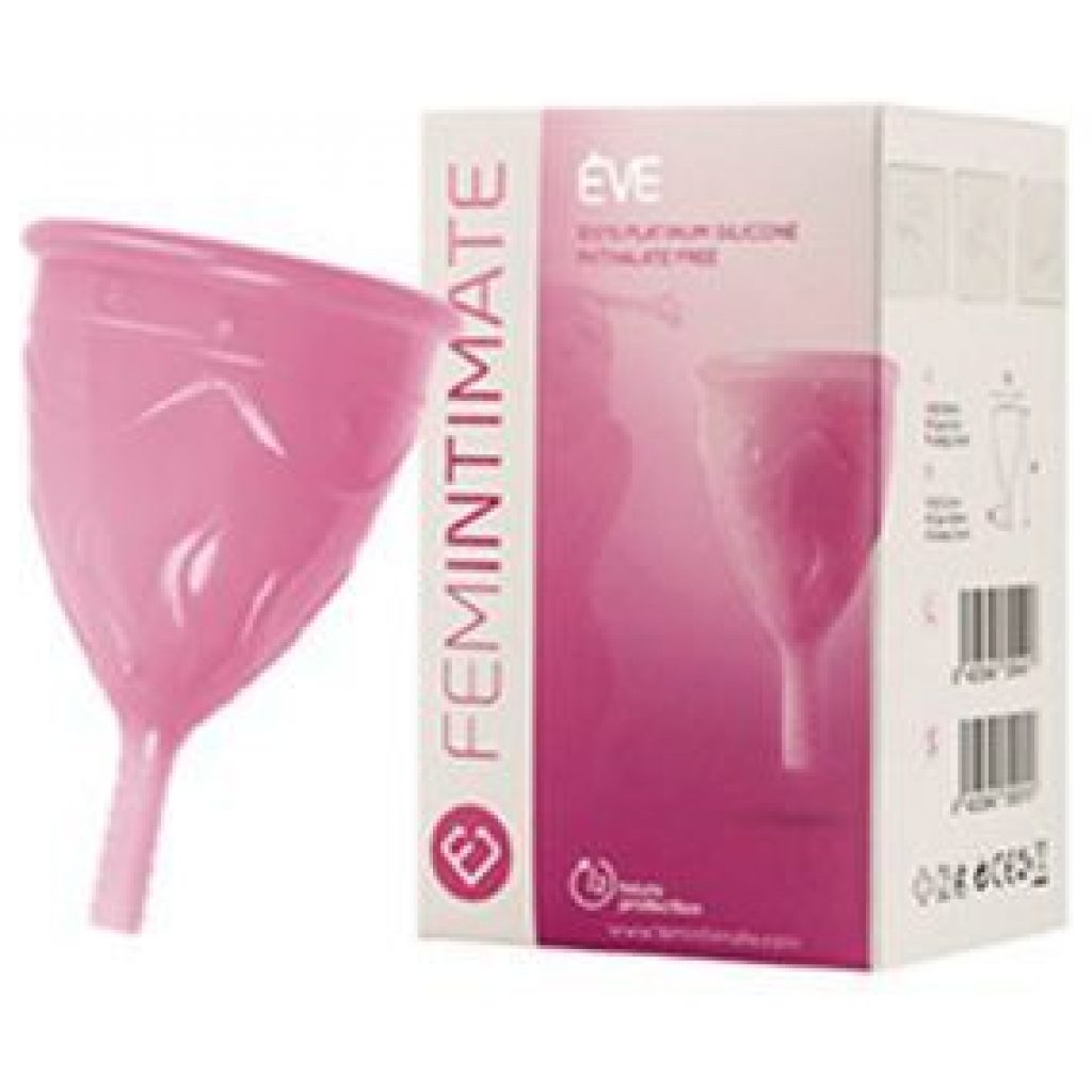 Découvrez une sérénité et un confort lors de vos activités quotidiennes au moment de vos règles avec la coupe menstruelle Eve grande.