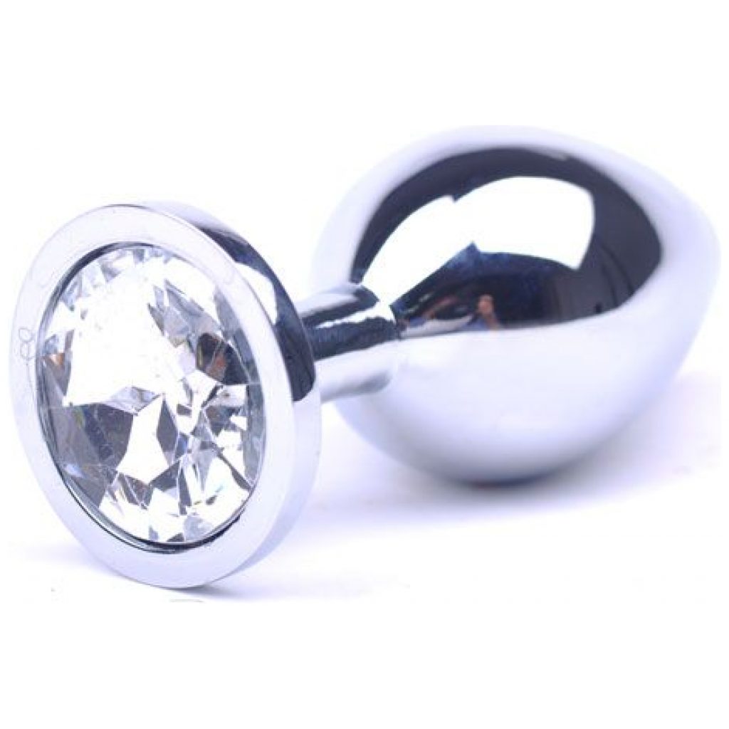 Medium dildo anal style bijoux en acier inoxydable de qualité