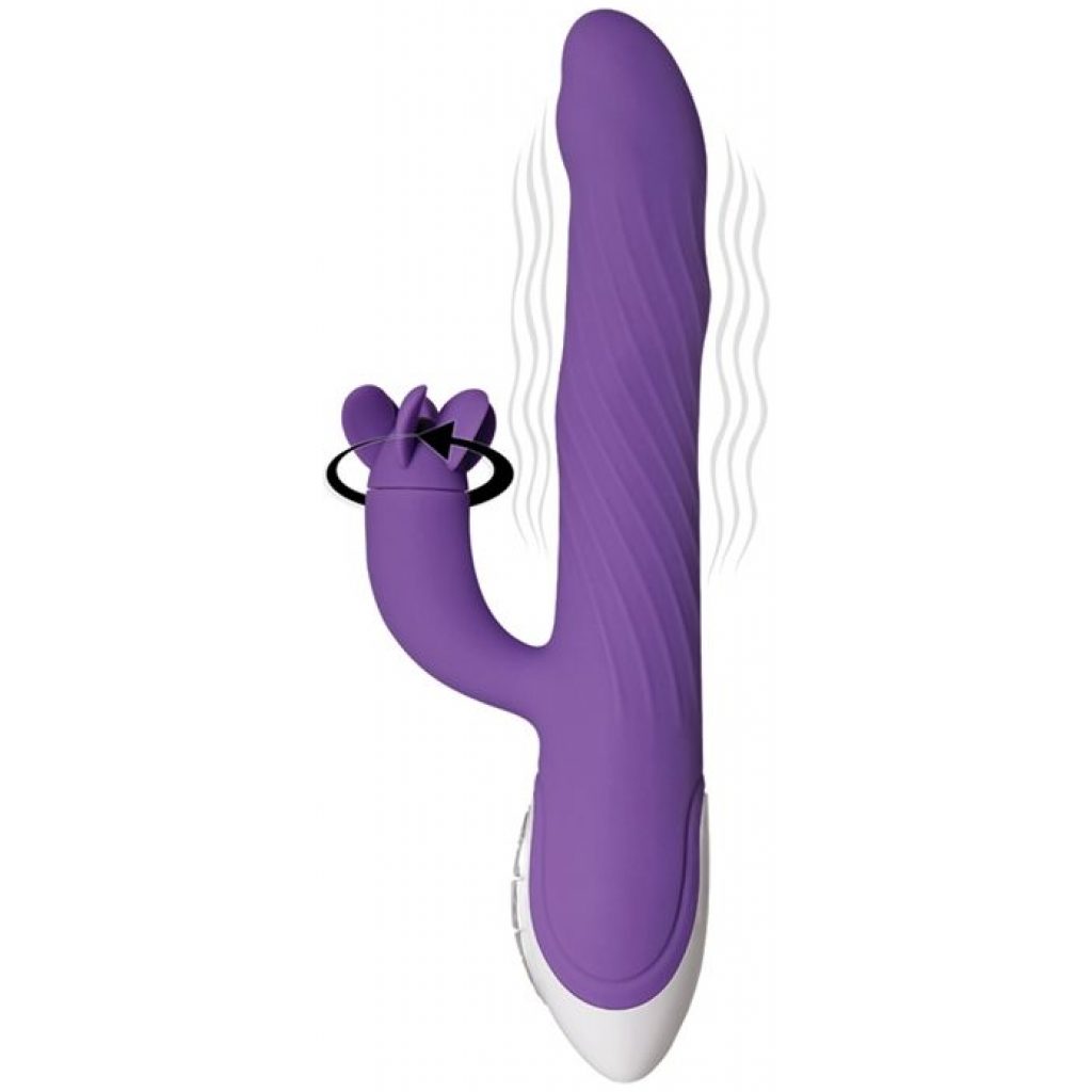 Tilt-O-Whirl purple dual-action vibrator - Image 2