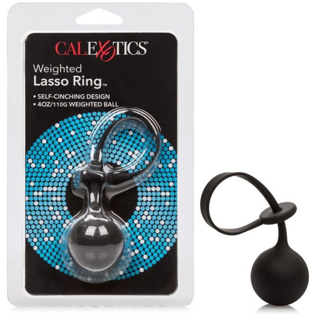 Intensify your sensations with the Lasso Ring weighted erection ring, an adjustable erection ring with a stimulating weight designed to push the limits of male pleasure.
