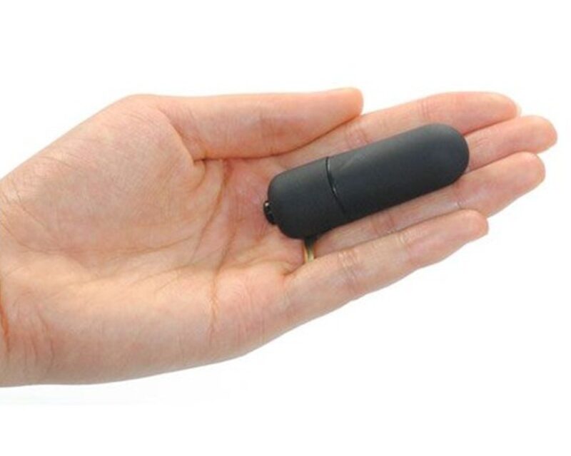Waterproof Black Silicone Vibrating Egg - Image 3
