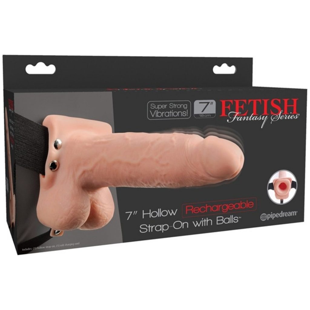 La Prothèse pénis vibrante rechargeable de 7 pouces avec harnais élastique confortable s’adapte facilement à la plupart des tailles.