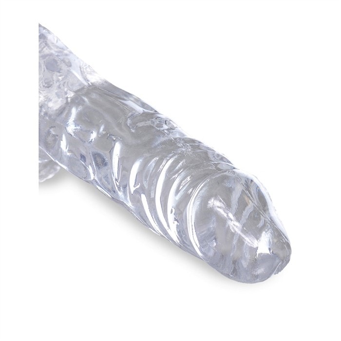 Dildo transparent de 4 pouces – Image 4