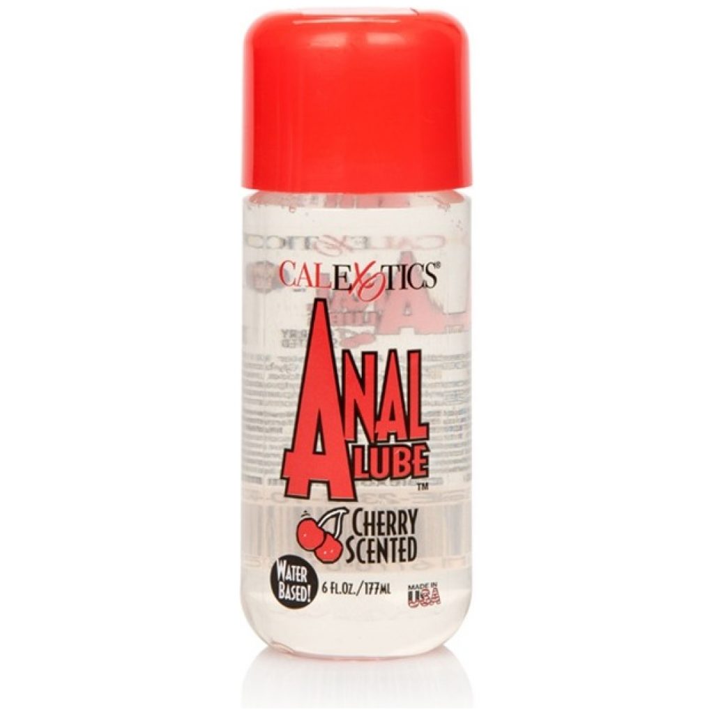 Le lubrifiant Anal Lube cerise juteuse est à base d'eau.
