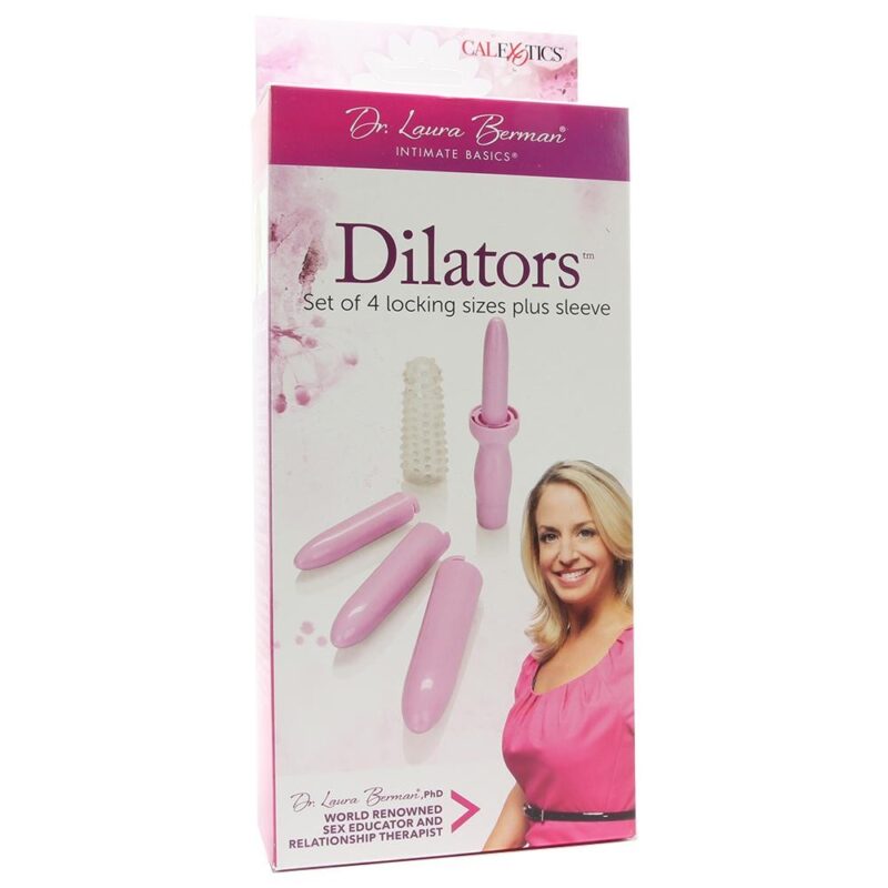 Dr.Berman vaginal dilator vibrator set for pleasure and to strengthen your pelvic muscles.
