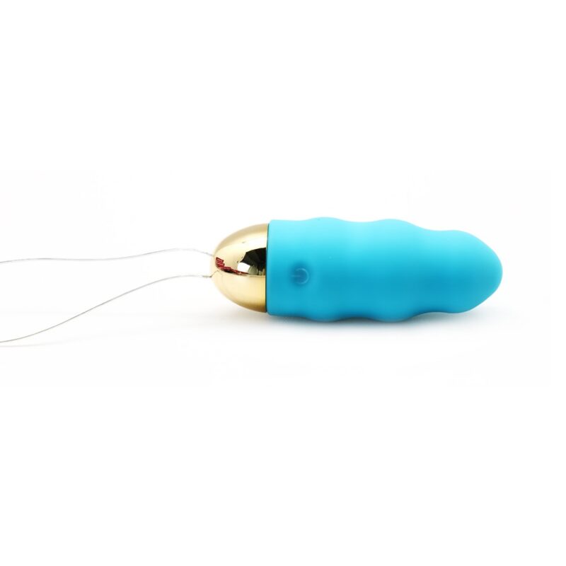 Hongjipu blue vibrating bullet with remote control - Image 4