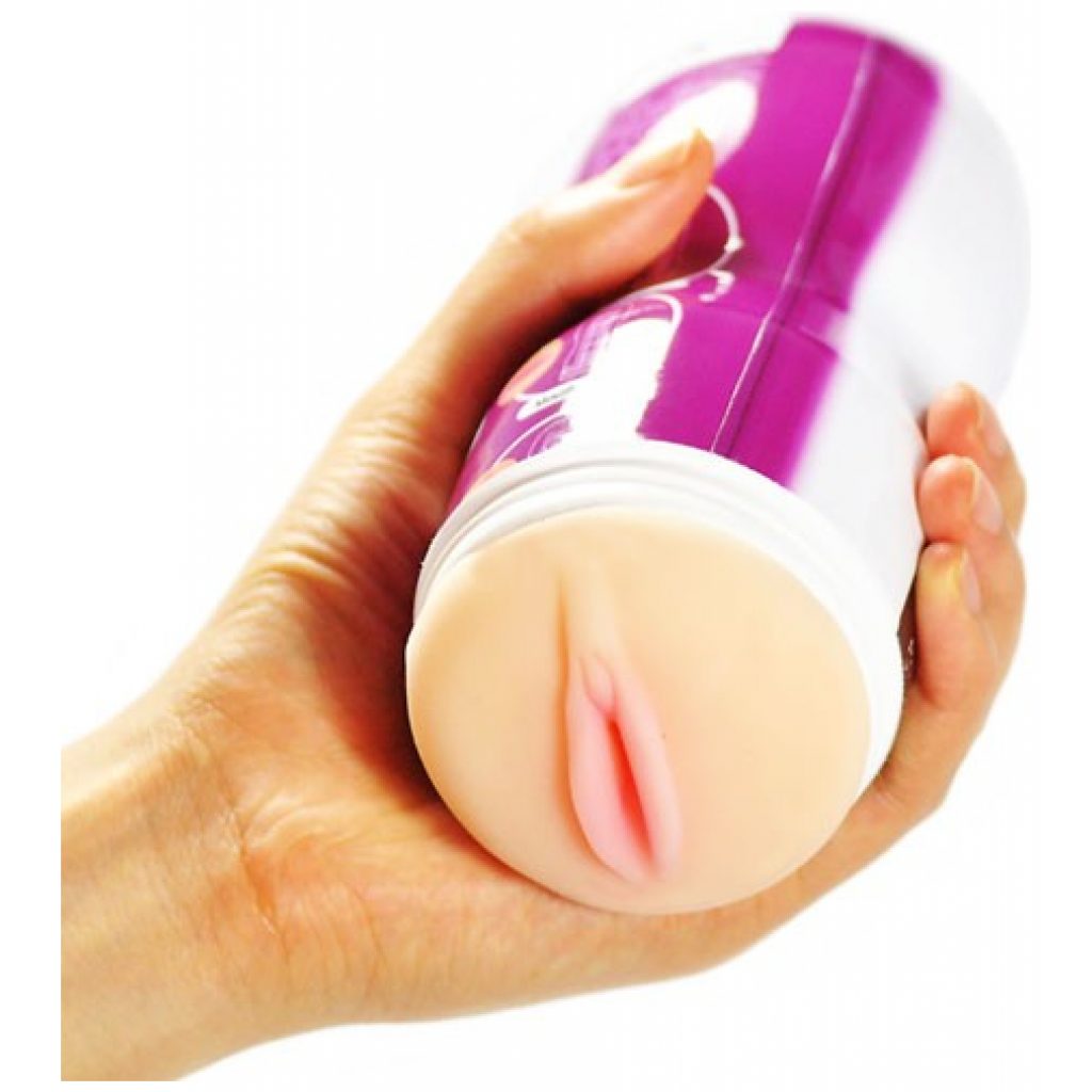 Le masturbateur B-Link portable tient facilement dans la main.