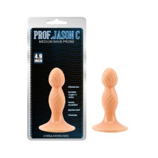 Prof Jason C medium spiral anal dildo