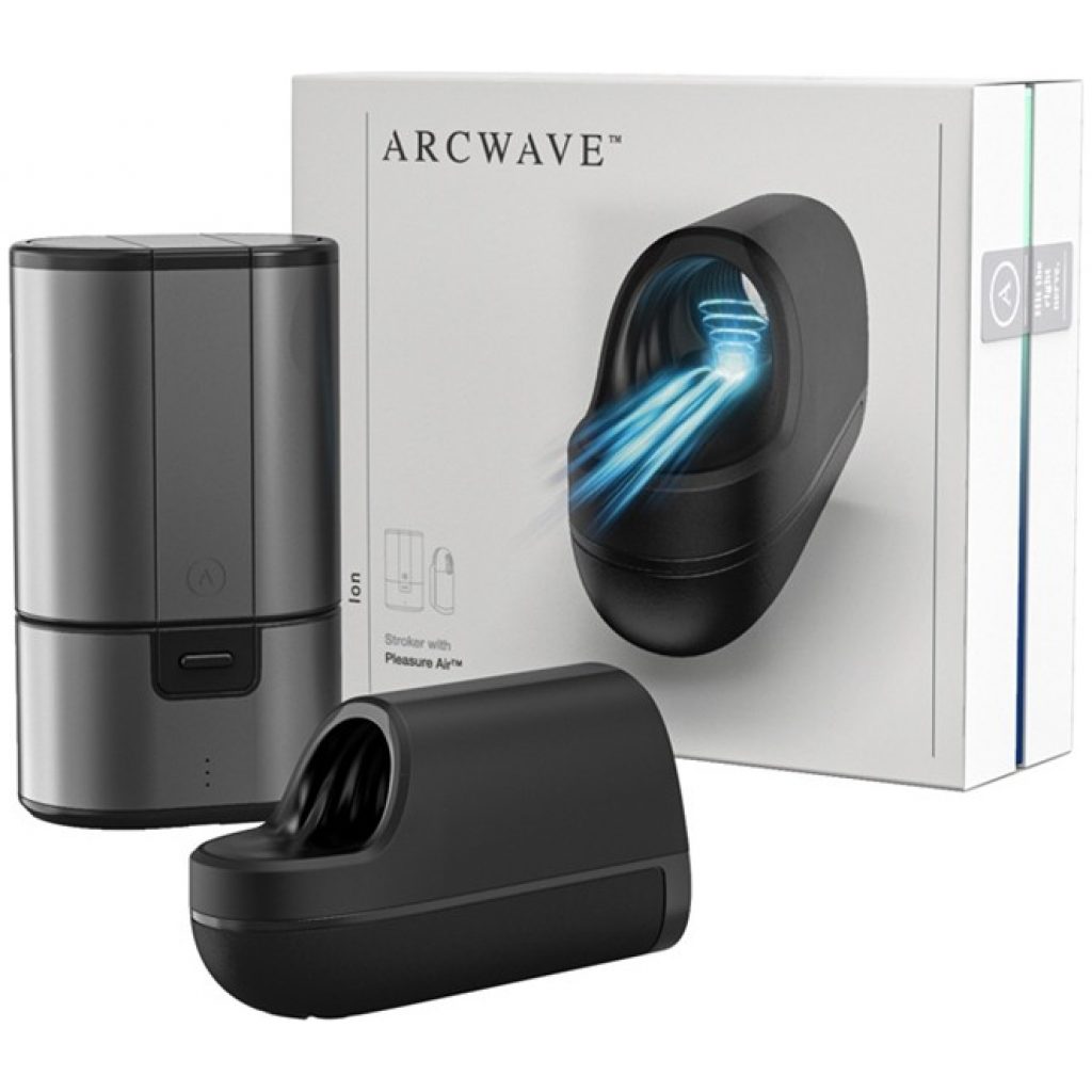 Masturbateur Arcwave Ion rechargeable avec système Pleasure Air.
