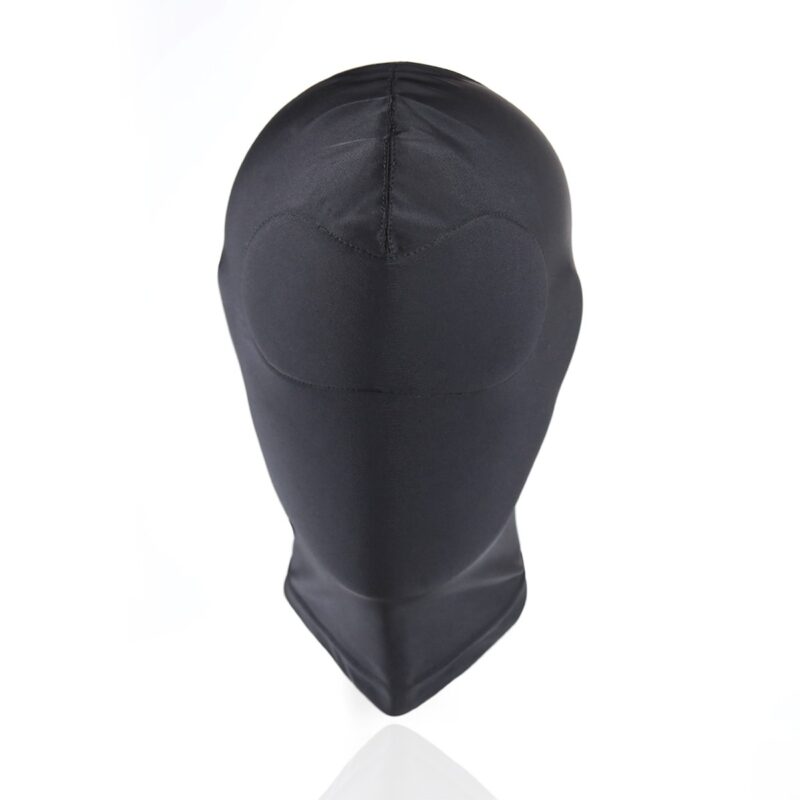 Black polyester hood without holes - Image 4