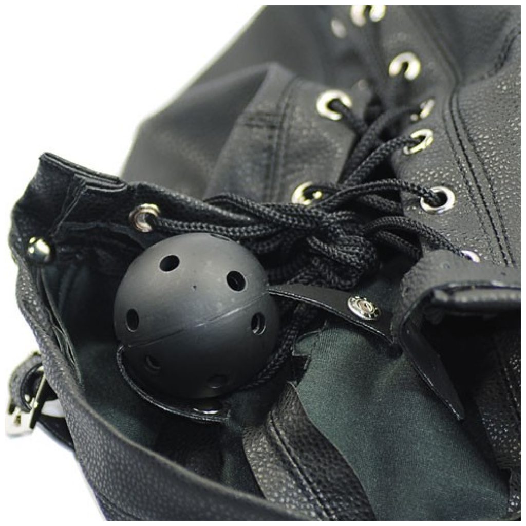 Luxury Hood with mask and Gag ball - Image 2