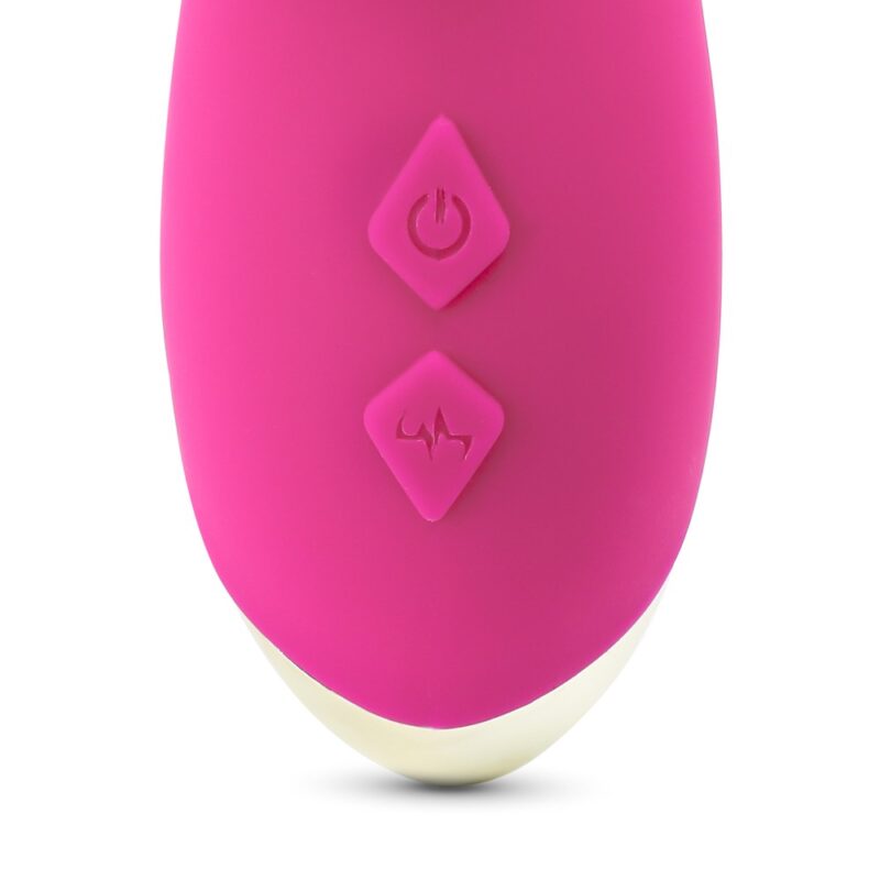 Bonnie pink rechargeable silicone rabbit vibrator - Image 7