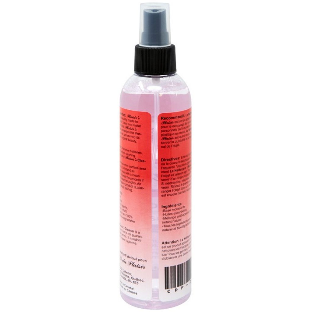 Plaisir sex toy cleaner 8 oz / 250 ml - Image 2