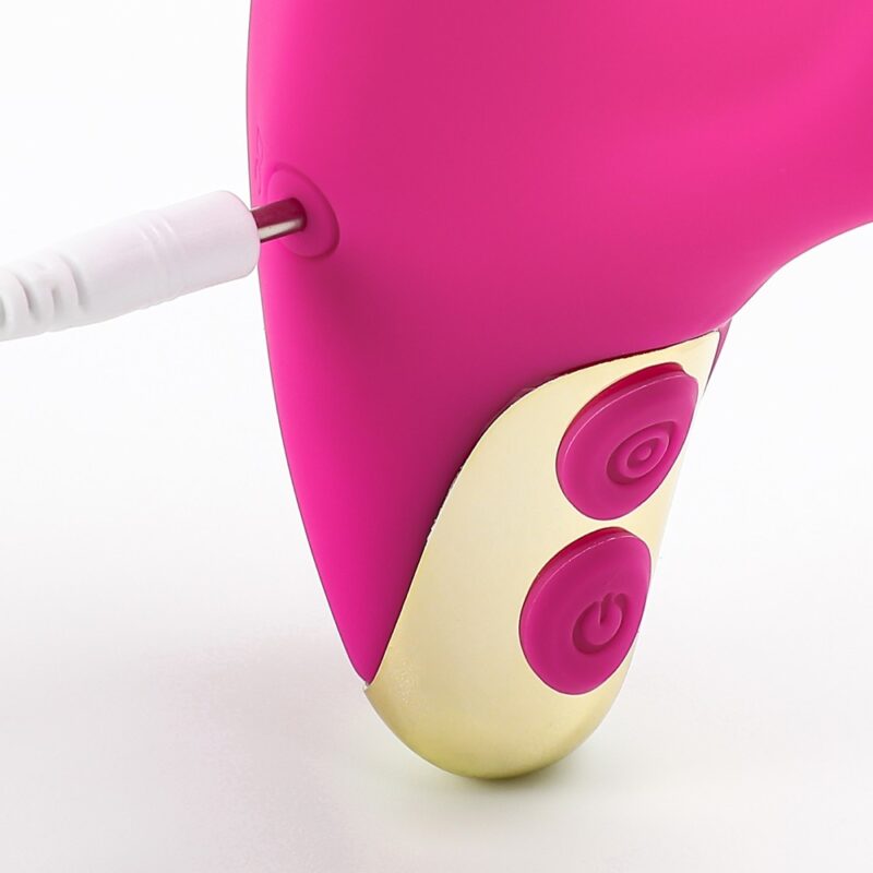 Vibrateur lapin rose avec succion – Image 6