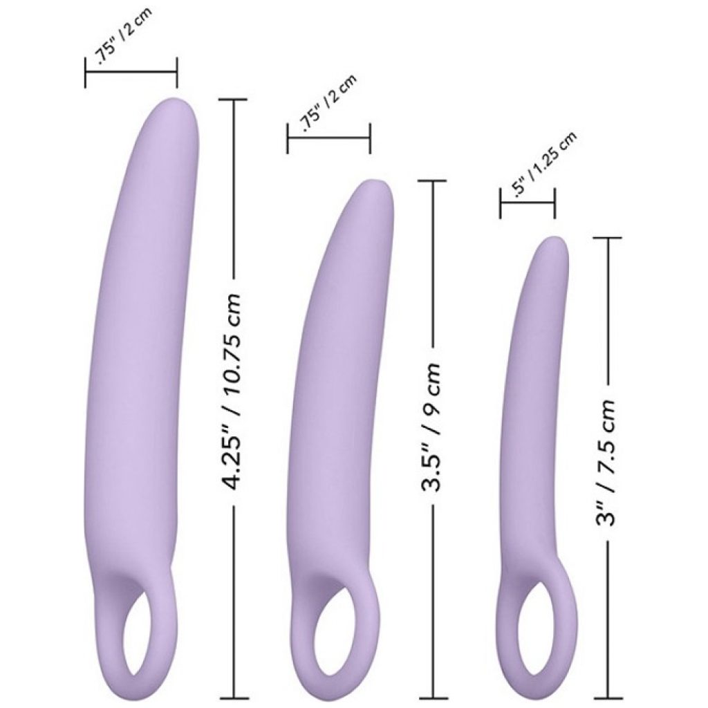 Ensemble de 3 dilatateurs vaginaux Doclovin – Image 2