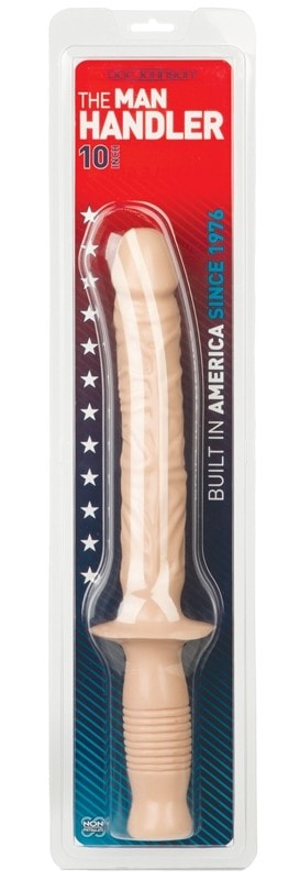 Classic dildo with handle 14.5 inches