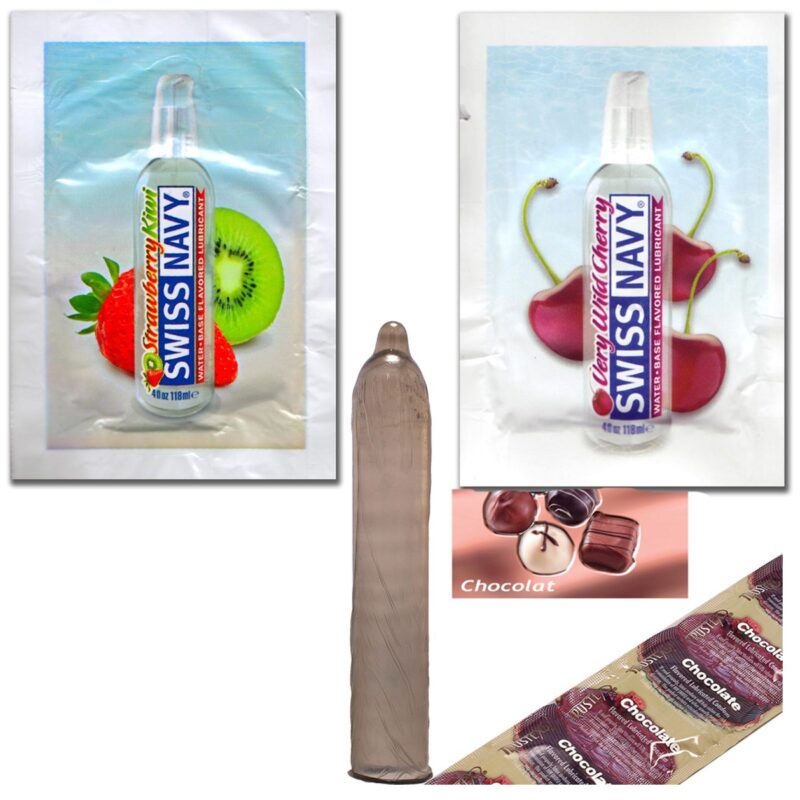 Chocolate and fruit kit