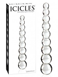 Icicles 2 glass dildo
