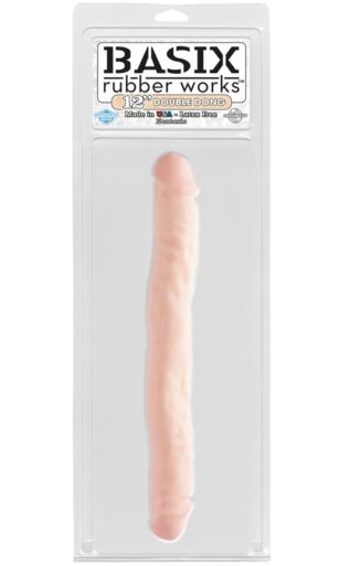 Dildo double Basix Rubber Works 12″ skin